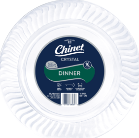 Chinet Dinner Plate 10in (16 Count)