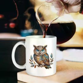 Funny Double-Sided Printed Coffee Cup - 1pc Summer and Winter Wine Set for Office, Gift for Mother's Day,