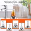 VEVOR Glass Rinser, 10 Powerful Spraying Jets 360Â° Rotating Cup Rinser for Sink