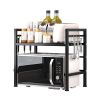 Multi-usage Stand with Metal Frame for Kitchen & Bedroom