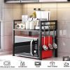 Multi-usage Stand with Metal Frame for Kitchen & Bedroom